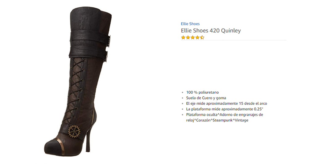 Ellie Shoes 420 Quinley  Botas para mujer MarrÃ³n