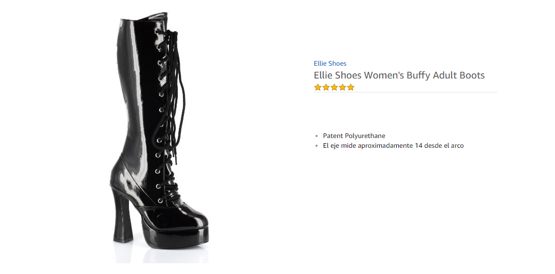 Ellie Shoes Adult Women  Buffy Black Adult Boots Womens Adult 8